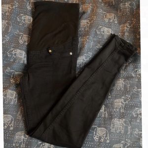 H&M MAMA Size 4 Maternity Black Jegging